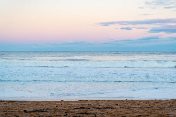 istock Beautiful sunset at Mona Vale Beach, Sydney, Australia 1389784134