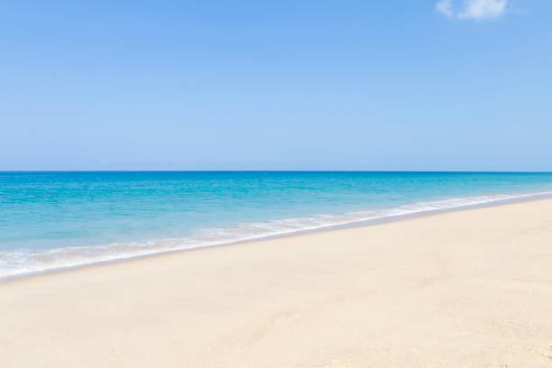 istock Summer beach background, outdoor day light 1389802553