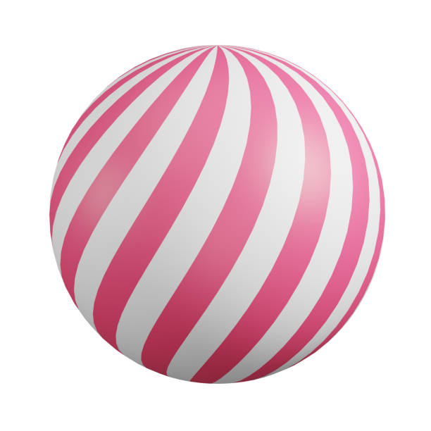 istock 3D rendering isolated simply decorate ball  in white background 1389802884