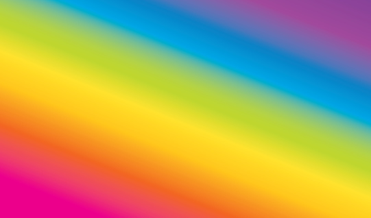 Vector illustration of a gradient rainbow striped background.