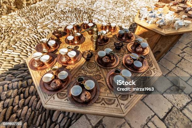 Dishes For Drinking Coffee Stock Photo - Download Image Now - Bosnia and Herzegovina, Coffee - Drink, Adult