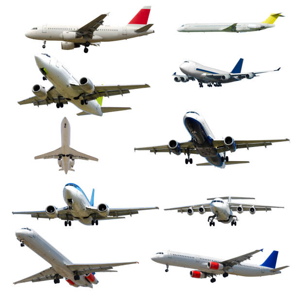 istock Plane collection isolated on a white background. High resolution 1389812415