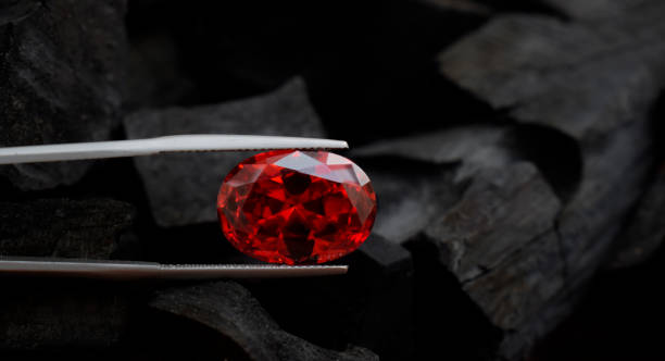 istock ruby Is red gem Beautiful by nature For making expensive jewelry 1389812437