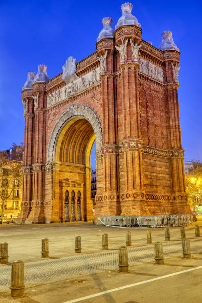 istock The Arc de Triomf in Barcelona 1389813850