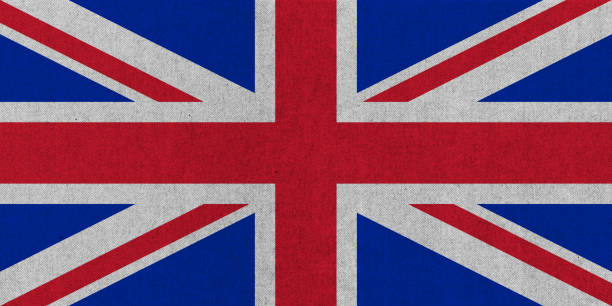 istock flag of the United Kingdom (UK) aka Union Jack texturized backgr 1389826123