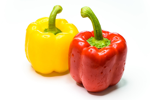 Multi colored bell peppers