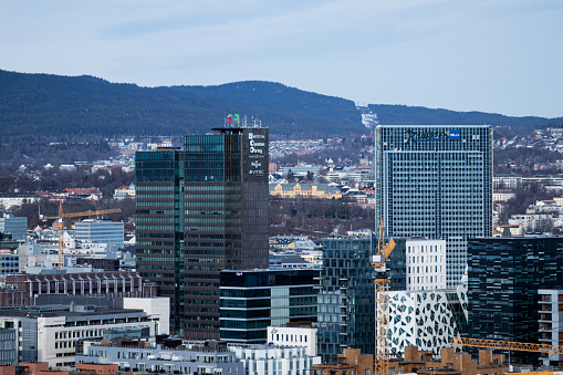 A skyline photography, Oslo