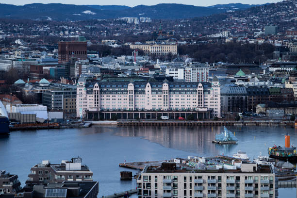 istock Havnelageret, Oslo Skyline 1389848545