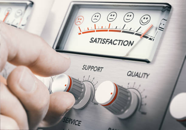 istock Improve support, quality and service to increase customer satisfaction. 1389852950