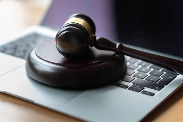 istock Gavel on a Laptop Keyboard 1389857811