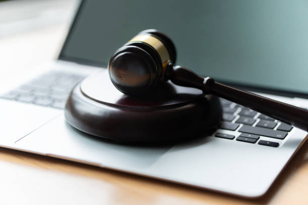 istock Gavel on a Laptop Keyboard 1389857882