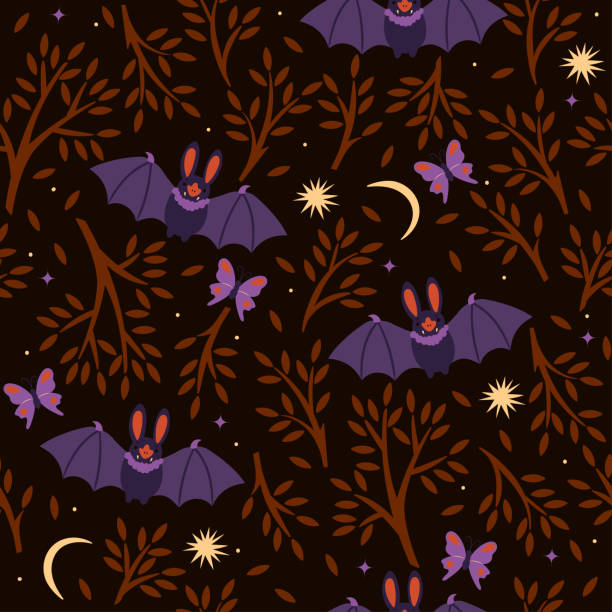 Pattern Design Bats 22,800+ Bats Pattern Stock Illustrations, Royalty-Free Vector Graphics ...