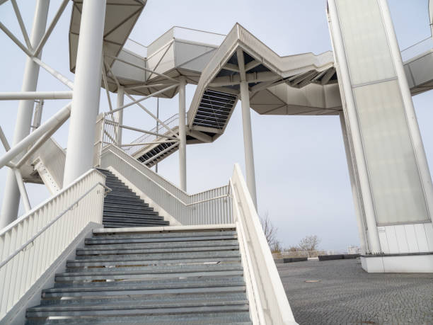 istock observation deck in the city of Berlin, Marzahn district. 1389860106