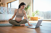 Prenatal yoga and technology.