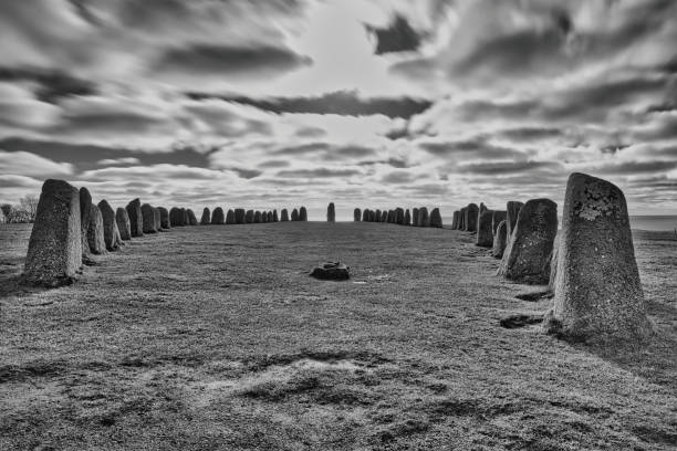 istock Historical and archaeological site in Sweden Ales Stenar 1389880988