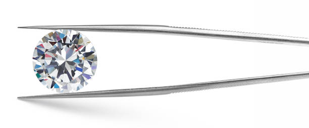 istock Round Brilliant Cut Large Diamond Horizontal Photograph 1389884545