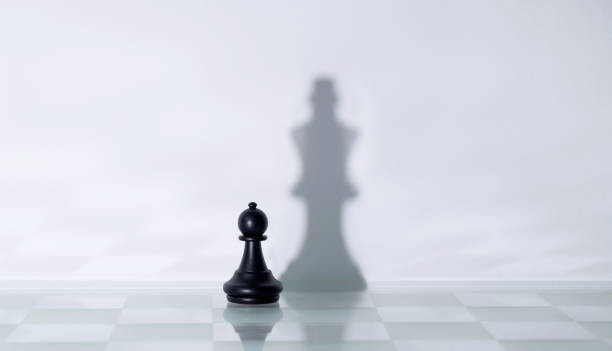 istock Pawn piece wants to be king 1389885859