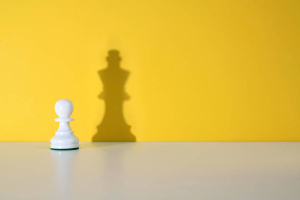 istock Pawn piece wants to be king 1389886739