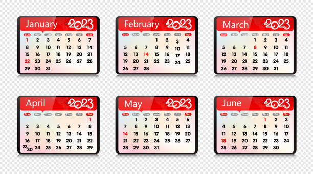 Vector year of 2022 calendar on digital tablet isolated Vector year of 2022 calendar on digital tablet isolated april fools day calendar stock illustrations