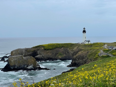 Lighthouse on the coast in Oregon