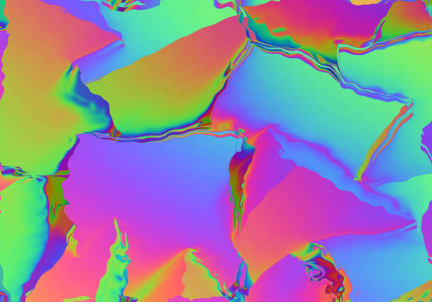 istock Abstract background with colorful flow and ripple 1389902623