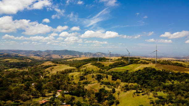 istock Wind turbines in Costa Rica 1389904103