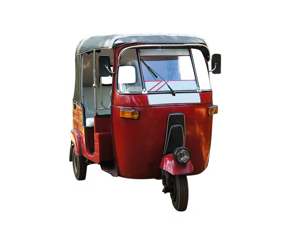 istock Tuk tuk isolated on white background 1389905508