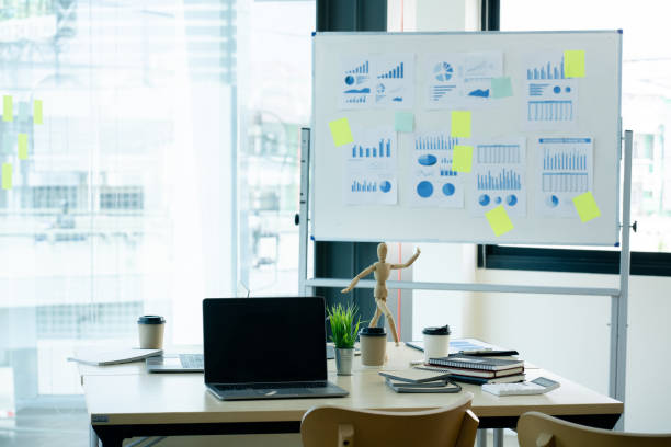 istock Empty room for business people meeting 1389911538