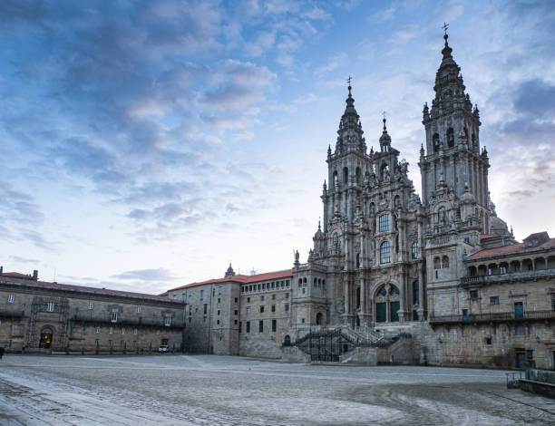 istock Cathedral of Santiago de Compostela 1389918383