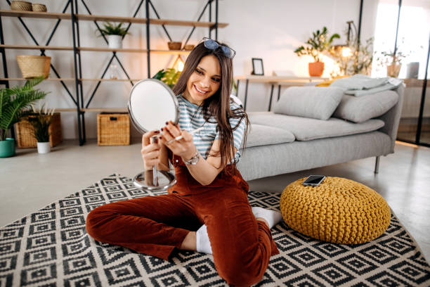 istock Young woman personal care 1389922834