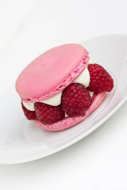 istock Classic French pastry on a white plate 1389927707