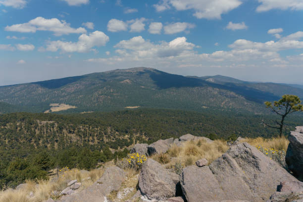 a mount tlaloc mexico, mountain chasm