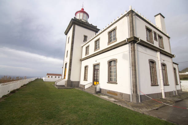 istock Ponta da Ferraria lighthouse, Sao Miguel, Azores 1389933471