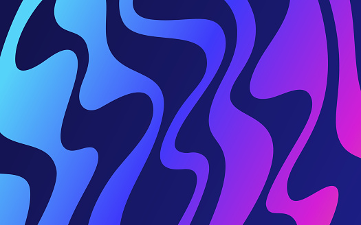 Soft Gradient Ripple Smooth Flow Gradient Wave Ripple Abstract Background Stock Illustration ...