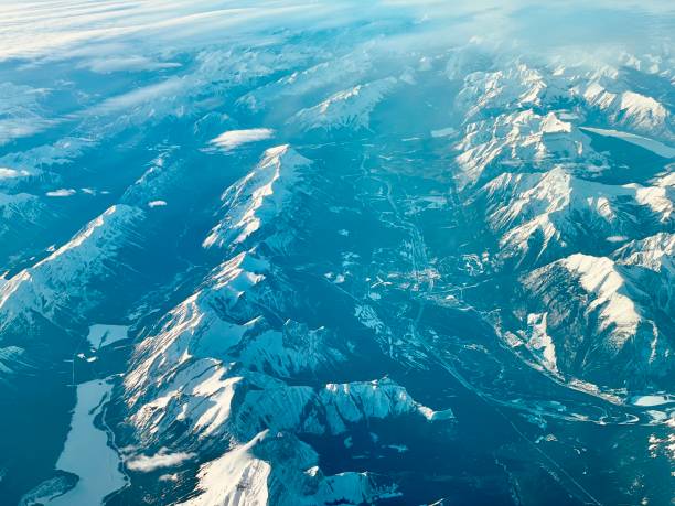 Free picture: altitude, overlooking, mountains, glacier, range ...
