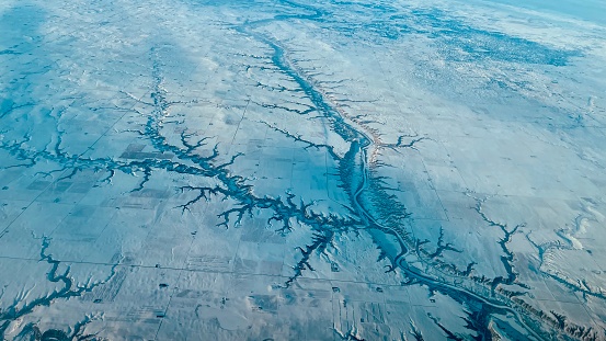 Luchtfoto van Canada