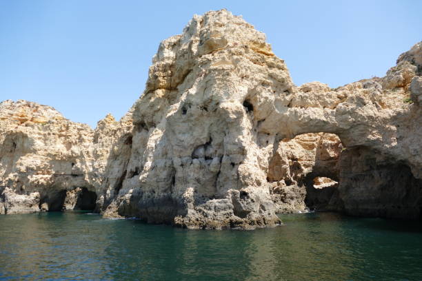 istock Cliffs of the Ponta da Piedade 1389963621