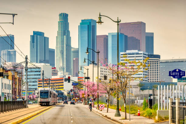Downtown Los Angeles Skyline Tram