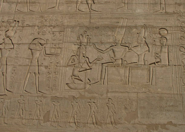 istock Mural at the Ramasseum, Luxur, Egypt 1389988536