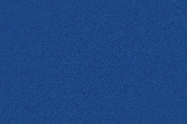 Vector illustration of Blue jeans denim texture.
