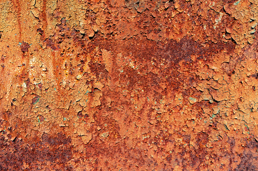 Rusty Sheet Metal textured background