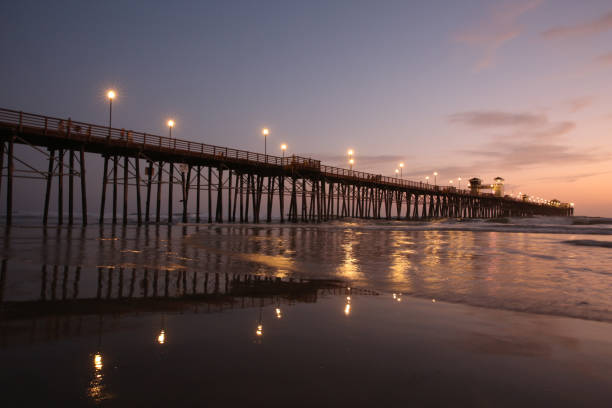 istock Sunset California Pier 1390011079