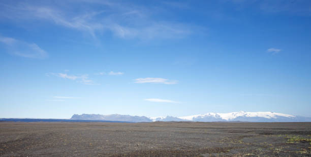 View on Skaftafell national park (glacier), south of Iceland