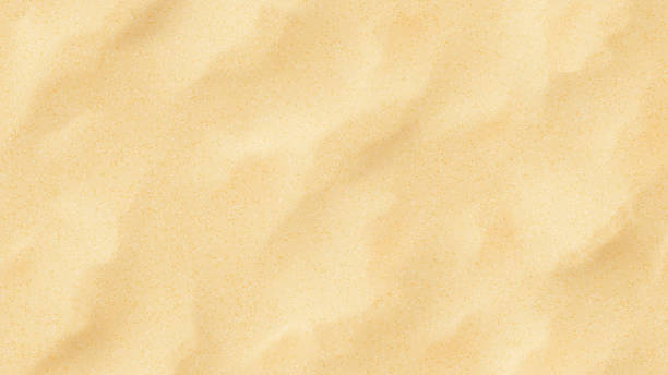 realistyczna faktura piasku plażowego - sand beach textured pattern stock illustrations