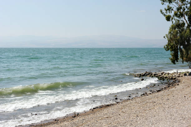 Lake Kinneret - fotografia de stock