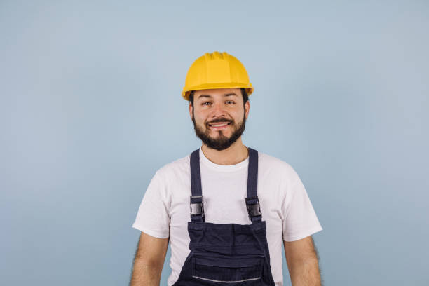 istock Hispanic man Professional engineering and worker with helmet in Mexico Latin America 1390019252