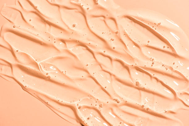 istock Gel swatch on nude background 1390019770