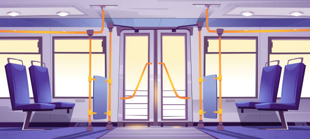 293 Empty Bus Interior Illustrations & Clip Art - iStock | Woman portrait,  Riding bus, Inside bus
