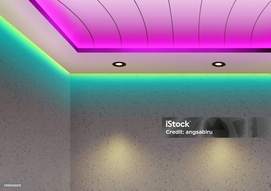 Using Two Ceiling Lights Ceiling Lights Interior Design Using Two Downlights And Indirect Led ...