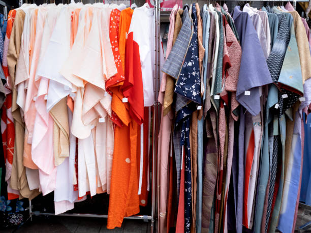 istock Recycled kimono store 1390034939